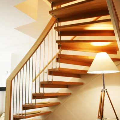 Open Oak Stair