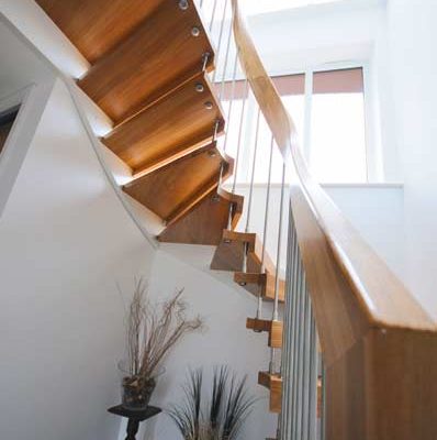 Stunning-curved-timber-handrail